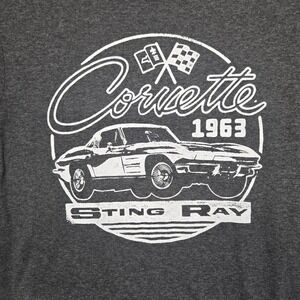 GM Official Licensed 1963 Corvette Sting Ray Graphic T-Shirt‎ Womens Size M